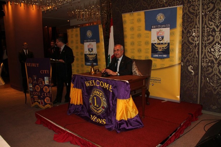 Beirut City Lions Club hosting Former President HE Michel Sleiman